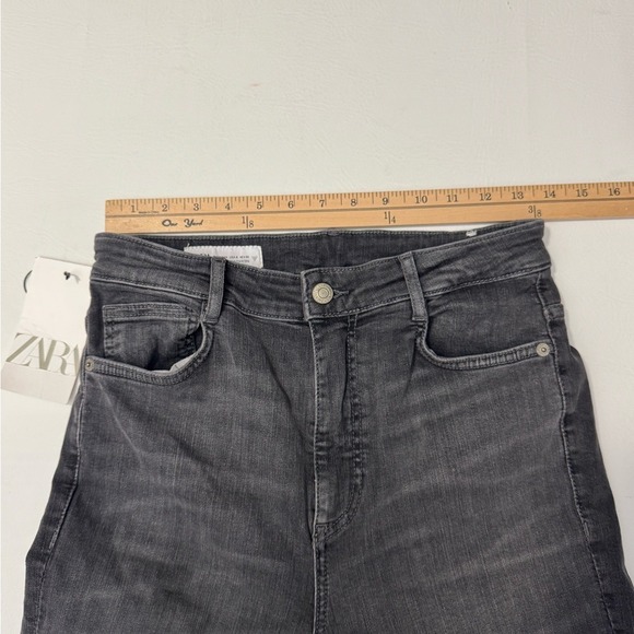 Zara Women's Charcoal Skinny Jeans Size 8 - Picture 6 of 8